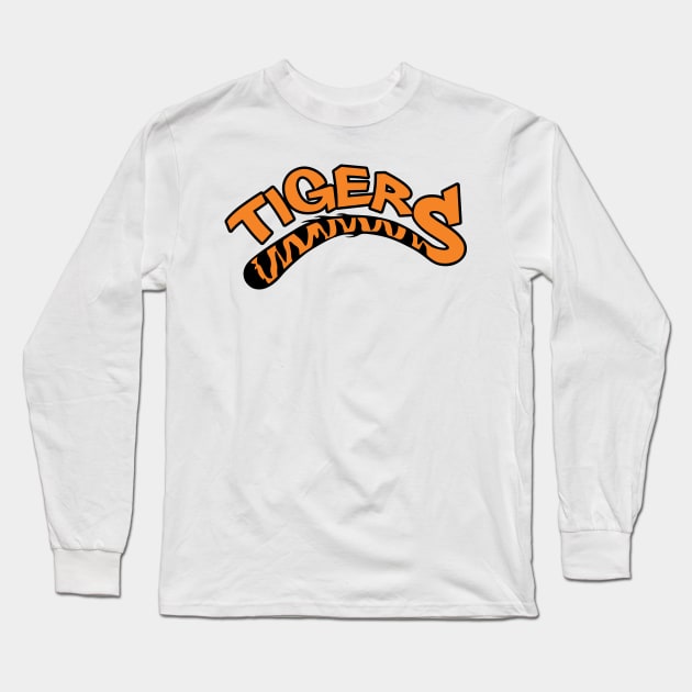 CSE Tiger Tail Orange Tigers Tail Long Sleeve T Shirt TeePublic